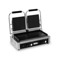 Commercial Panini Press | Flat Top and Bottom Grill | Sandwich Toaster | Modena PG813B
