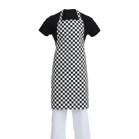 Chef Apron | Black and White Check Apron | Professional Kitchen Wear | Whites A275