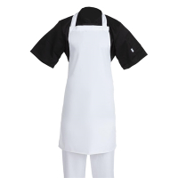 White Apron | Chef Apron | Full Length Waist Tie | Whites A521