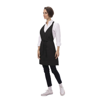 Tuxedo Apron | Black Waist Apron | Professional Bar & Service Staff | Uniform Works A709