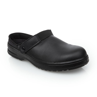 Commercial Safety Clogs | Slipbuster Lite Unisex Work Shoes | Black | Slipbuster A813-38