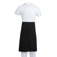 Waist Apron | Chef Apron | Half Apron | Black | Whites A968