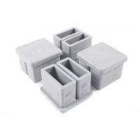 Bolero AB010 Black Fitting Plugs (4 Pack) For Outdoor Teak Chair, Replacement Spare Part (Fits Y820)