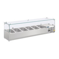 Commercial Countertop Prep Fridge | 6x 1/4GN Capacity | Refrigerated Ingredient Unit | Polar G-Series AB090