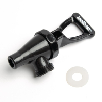 Buffalo AD149 Black Plastic Tap Assembly Spare Part for Coffee Machine (Fits J183, J184, J192)