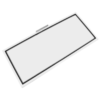 Polar AD338 Complete Door For Display Fridge Replacement Spare Part (Fits CD088, CD088-A)