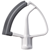 Flexible Edge Beater | Silicone Bowl Scraper Attachment | Stand Mixer Accessory | KitchenAid 5KFE5T AD579