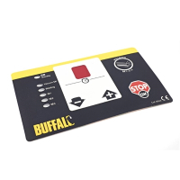 Buffalo AD675 Control Panel Adhesive Label for Vac Pack Machine Replacement Spare Part (Fits CC770)