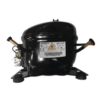 Polar AD953 Compressor For Upright Freezer Replacement Spare Part (Fits CE217)