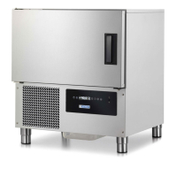 Commercial Blast Chiller Freezer | Rapid Cooling Unit | 5 Tray Capacity | Afinox FASTER 5/5-P