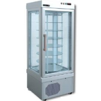 Cake Display Freezer | Rotating Shelves Display | Commercial Patisserie Unit | Afinox PST441BTVR