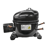 Polar AG872 Compressor (R600a) for Undercounter Ice Machine, Replacement Spare Part (Fits T316)