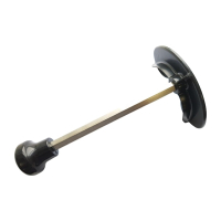 Robot Coupe AG897 Kidney Shaped Pusher Assembly for Food Processors - Spare Part (Fits R301, R301 Ultra, R301D)