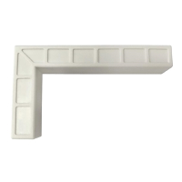Polar AG906 Door Frame Bracket For Back Bar Cooler Replacement Spare Part (Fits GL003, GL006, GL010, GL013)