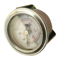 Buffalo AG931 Vacuum Pressure Gauge for Vacuum Packing Machine Replacement Spare Part (Fits CN514)