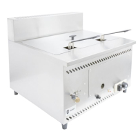 Natural Gas Countertop Fryer | Commercial Gas Fryer | Single Tank | Parry AGF