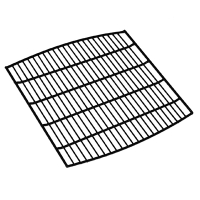 Polar AH029 Black Shelf 355x350mm for Display Fridge Replacement Spare Part (Fits DP288)