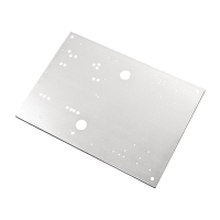 Polar AH302 Right Cover Hinge For Upright Fridge Spare Part (Fits CC663, CD616, CW193-CW198, G592-G595)