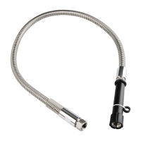 Vogue AH349 Flexible Stainless Steel Hose Assembly For Pre-Rinse Taps, Replacement Spare Part (Fits CE984, CE985)