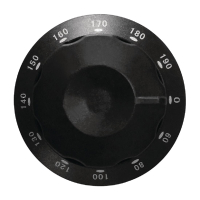 Buffalo AH377 Knob Set For Induction Fryer Replacement Spare Part (Fits CP793, CT012)