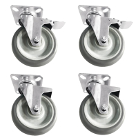 Buffalo AJ073 Castors (Set of 4) for Propane Gas Fryer Replacement Spare Part (Fits CP829)