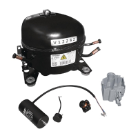 Polar AJ140 Compressor Replacement Spare Part For Counter Fridge (Fits CB921)