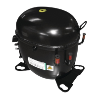 Polar AJ141 Compressor (R290-NT2210U) For Display Fridge, Replacement Spare Part (Fits DN494-A-03)