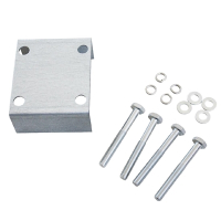 Polar AJ184 Spacer with Bolts for Upright Fridge & Freezer, Replacement Spare Part (Fits G596, G597, G598, G599, G600)