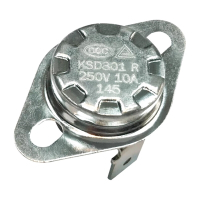 Buffalo AJ365 Manual Reset Thermostat (145°C) for Soup Kettle, Replacement Spare Part (Fits CW305 & CW306)