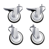 Buffalo AJ379 Complete Castors (Set of 4) for Planetary Mixer Replacement Spare Part (Fits DR826)