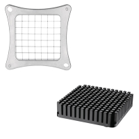 Vogue AJ486 12.5mm Blade and Pusher Set Spare Part for Vegetable Dicer (Fits J457)