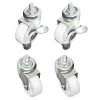 Polar AJ489 Standard & Braked Castors (Pack of 4) Spare Part (Fits G590, G591, CL108, CL109, CN267, CN402, CR711, G603, G604, G605, G606, G607, G622, U636, U637, U638)