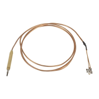 Buffalo AJ612 Oven Thermocouple For 6 Burner Gas Oven Range Replacement Spare Part (Fits CT253)
