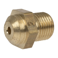 Buffalo AJ623 Oven Burner Jet (Natural Gas) Replacement Spare Part (Fits CT253)