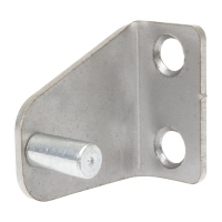 Buffalo AJ627 Right Upper Door Hinge for 6 Burner Gas Oven Range Replacement Spare Part (Fits CT253)