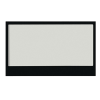 Polar AJ676 Top Glass For Display Fridge Replacement Spare Part (Fits DB951, UA061)