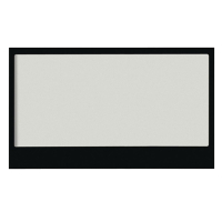 Polar AJ677 Top Glass for Display Fridge Replacement Spare Part (Fits DB952, UA062)