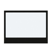 Polar AJ680 Front Glass For Display Fridge Replacement Spare Part (Fits DB951, UA061)