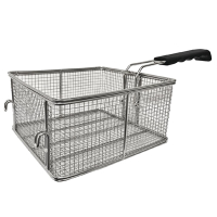 Nisbets Essentials AK020 Fryer Basket with Handle Replacement Spare Part (Fits CT956)