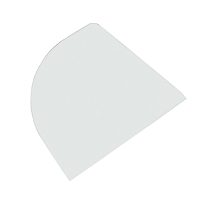 Polar AK103 Side Curved Glass For Prep Counter Replacement Spare Part (Fits CT393, CT394, CT395)