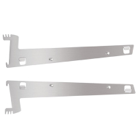 Buffalo AK172 Middle Shelf Bracket Set (Left & Right) for Food Merchandiser - Replacement Spare Part (Fits CD229, CD230, CD231, CD232)