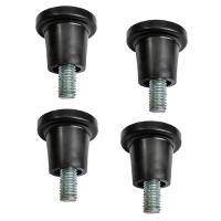 Polar AK455 Replacement Feet (Set of 4) for Display Fridges - Spare Part (Fits DB109, PG005)