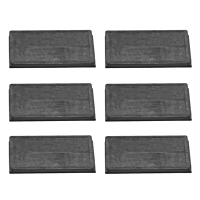 Buffalo AK809 Foot Cushion Block (6 Pack) For Microwave Replacement Spare Part (Fits FB863, FB864)