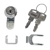 Polar AK917 Lock and Key with Fixer for Countertop Display Freezer Replacement Spare Part (Fits GC889)
