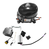 Polar AK930 Compressor For Countertop Display Freezer Replacement Spare Part (Fits GC889)