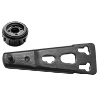 Polar AL022 Lower Hinge with Feet for Wine Cooler - Replacement Spare Part (Fits CC066)