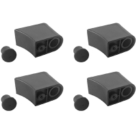 Nisbets Essentials AL039 Rubber Feet (4 Pack) for Mini Oven Replacement Spare Part (Fits DC285)