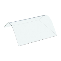 Buffalo AL128 Curved Glass For Food Merchandiser, Replacement Spare Part (Fits CK916)
