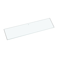 Buffalo AL130 Door Glass for Food Merchandiser Replacement Spare Part (Fits CK916)