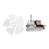 Nisbets Essentials AL214 Fan Motor and Blade for 21ltr Microwave Replacement Spare Part (Fits DJ610)